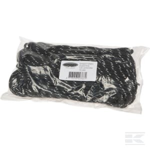 Sznurowadła czarno/szare 120 cm (10 par) Grisport