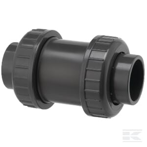 Zawór zwrotny odcinający z PCW z mufą wkl… | poltechparts.pl