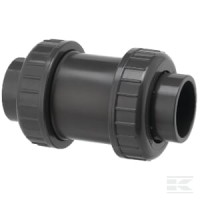 Zawór zwrotny odcinający z PCW z mufą wkl… | poltechparts.pl