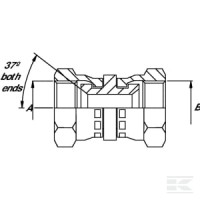 Łącznik gwint wewnętrzny / wewnętrzny 9/1… | poltechparts.pl