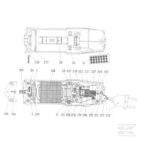 Zestaw szczotek węglowych ze sprężyną 2 s… | poltechparts.pl