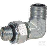 Złącze kątowe 90° ORFS 1" - M22 x 1.5 | poltechparts.pl