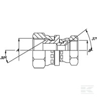 Łącznik gwint wewnętrzny / wewnętrzny 3/4… | poltechparts.pl