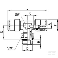 Szybkozłącze męskie T | poltechparts.pl