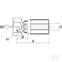 Końcówka DN16-5/8" BSP | poltechparts.pl