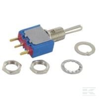 Przełącznik, mały, ON-OFF-MOM, 1-biegunowy | poltechparts.pl