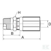 Końcówka DN13-1/2" BSPT | poltechparts.pl