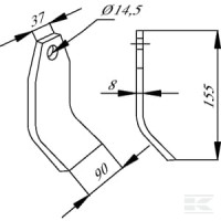 Nóż bijakowy | poltechparts.pl
