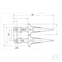 Palec (szeroki rozstaw) | poltechparts.pl