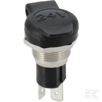 Gniazdo zasilania 2-biegunowe 24V | poltechparts.pl