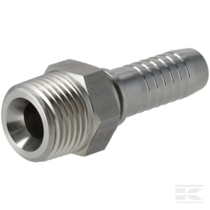 Końcówka DN08-3/8" BSPT stal nierdzewna