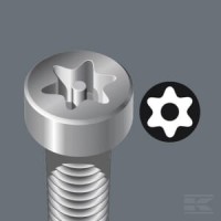 Bit długi 1/4" z otworem Wera TXB, 8x89 | poltechparts.pl