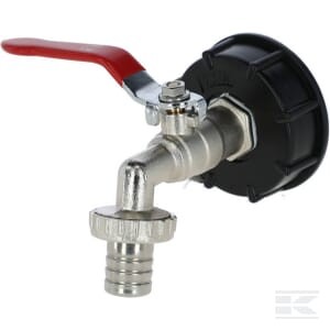 Adapter zbiornika IBC z zaworem czerpalnym 3/4"