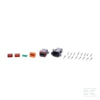 Złącze DT 8-pin kpl. męskie wtyczka + żeń… | poltechparts.pl