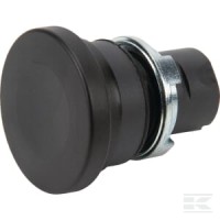 Przycisk grzybkowy, czarny | poltechparts.pl