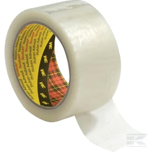Taśma do zaklejania kartonów Scotch® 371, przezroczysta, 50 mm x 66 m (6 rolek)