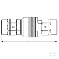 Szybkozłącze skręcane 1/2" gwint zew. M20… | poltechparts.pl