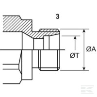 Szybkozłącze skręcane 1/2" gwint zew. M20… | poltechparts.pl