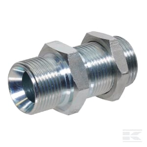 Złącze grodziowe, gwint zewnętrzny / zewnętrzny 3/8"x1/4" BSP