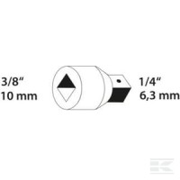 Element napędowy i łączący 3/8" Gedore, a… | poltechparts.pl