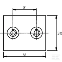 Obejma ciężka kpl 1x6mm, PP gr. 1 (1 szt.) | poltechparts.pl
