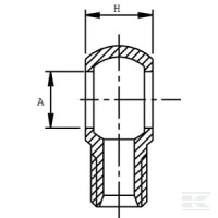 Złącze oczkowe banjo M14x1/4" BSP | poltechparts.pl