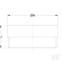 Zatyczka gwintowana 1 VCR | poltechparts.pl