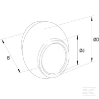 Kula łącznika górnego kat.4/4 ? 45.2/78x6… | poltechparts.pl