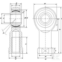 Ucho siłownika | poltechparts.pl