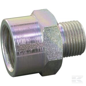 Złącze redukcyjne, gwint zewnętrzny / wewnętrzny 3/8" BSP x 1/2" BSP
