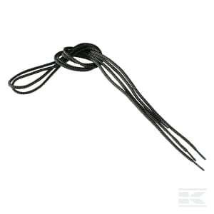 Sznurowadła czarno/szare 140 cm (10 par) Grisport