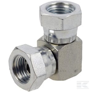 Złącze kolankowe 90° gwint wewnętrzny 1/4" BSP x gwint wewnętrzny 1/4" BSP