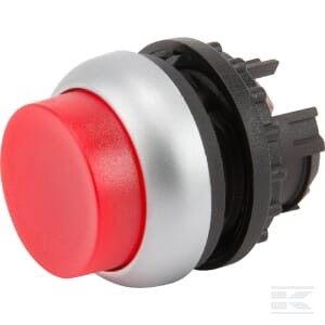 Przycisk podświetlany, czerwony, wysoki | poltechparts.pl