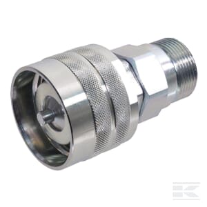 Szybkozłącze skręcane 1/2" gwint panelowy M20x1.5 12S - wtyczka