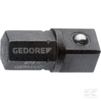 Uchwyt do bitów, krótki 1/4"-1/4" | poltechparts.pl