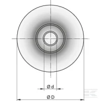 Koło tnące do obcinaka rur Gedore, 20x4,8… | poltechparts.pl