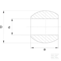 Kula dźwigni dolnej kat.4/4 ? 51/85x57 mm | poltechparts.pl