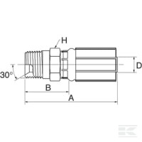 Końcówka DN6-1/8" NPTF | poltechparts.pl