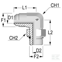 Złącze kątowe | poltechparts.pl