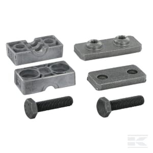 Obejma kpl. ciężka 1x10mm Alu gr. 1 | poltechparts.pl