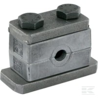 Obejma kpl. ciężka 1x10mm Alu gr. 1 | poltechparts.pl
