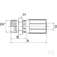 Końcówka DN10-M20x1.5 | poltechparts.pl