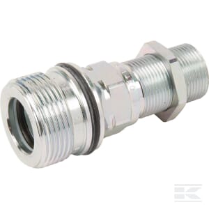 Szybkozłącze skręcane 1/2" gwint panelowy M24x1.5 16S - gniazdo