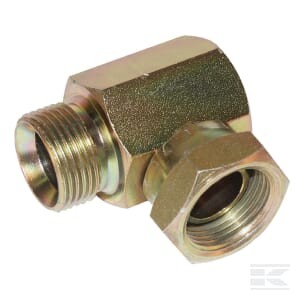 Złącze kolankowe 90° gwint wewnętrzny 3/8" BSP x gwint zewnętrzny 1/2" BSP