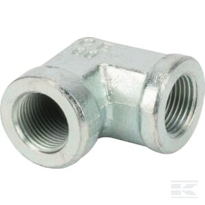 Złącze kolankowe 90° gwint wewnętrzny 3/8" BSP x gwint wewnętrzny 3/8" BSP
