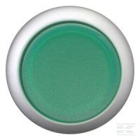 Przycisk podświetlany, zielony, wysoki | poltechparts.pl
