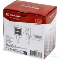 Lampa robocza LED, kwadratowa 12W 1200lm… | poltechparts.pl