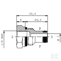 Korek SAE 8-2 z dod. „T” | poltechparts.pl