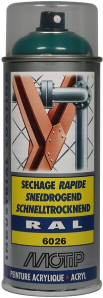 Lakier akrylowy w sprayu, RAL 6026 zielony 400 ml