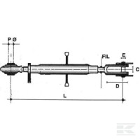 Cięgło kompletne | poltechparts.pl